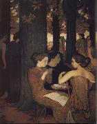 Maurice Denis The Muses oil